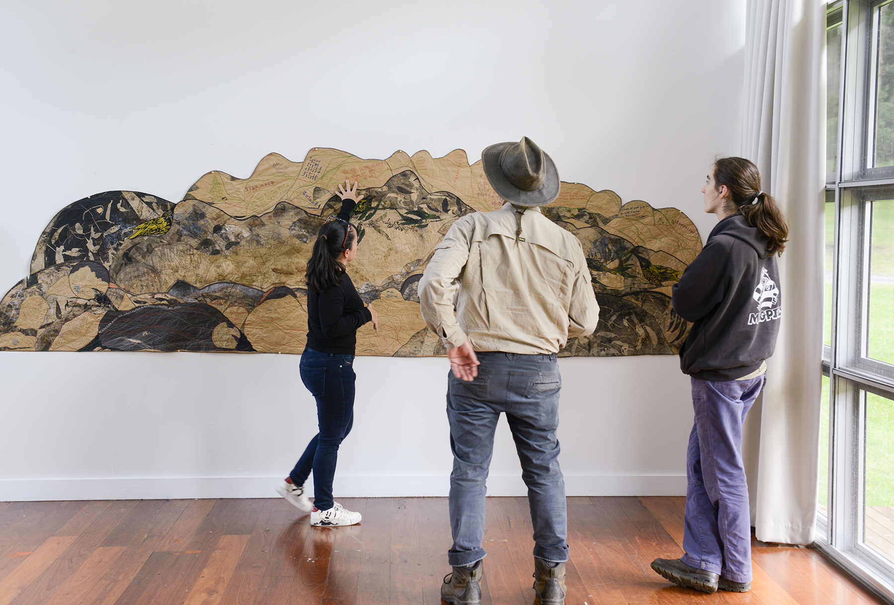 Studio practice, Bundanon Artist Residency — Gloria Florez
