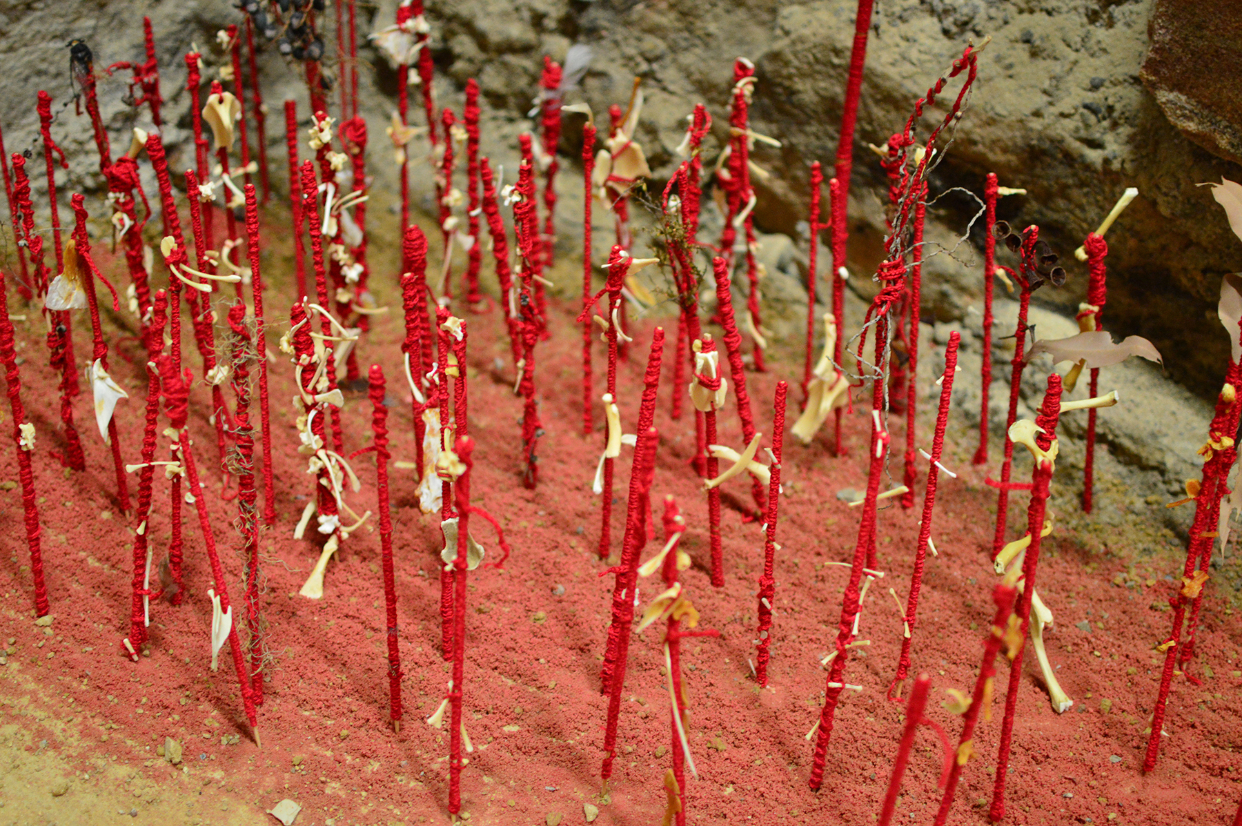 800 Guardians installation detail, Waverton NSW — Gloria Florez